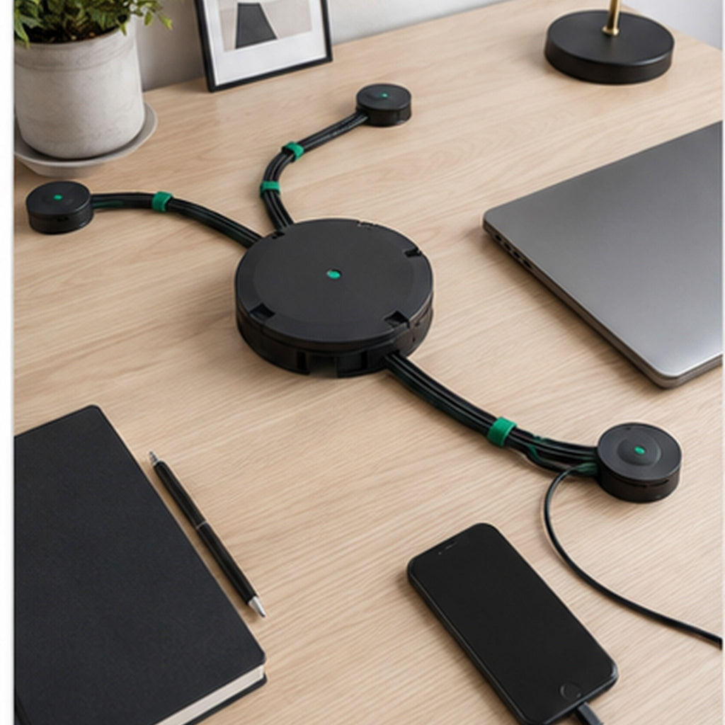 CableFlow Orbit – Système modulaire de gestion des câbles
