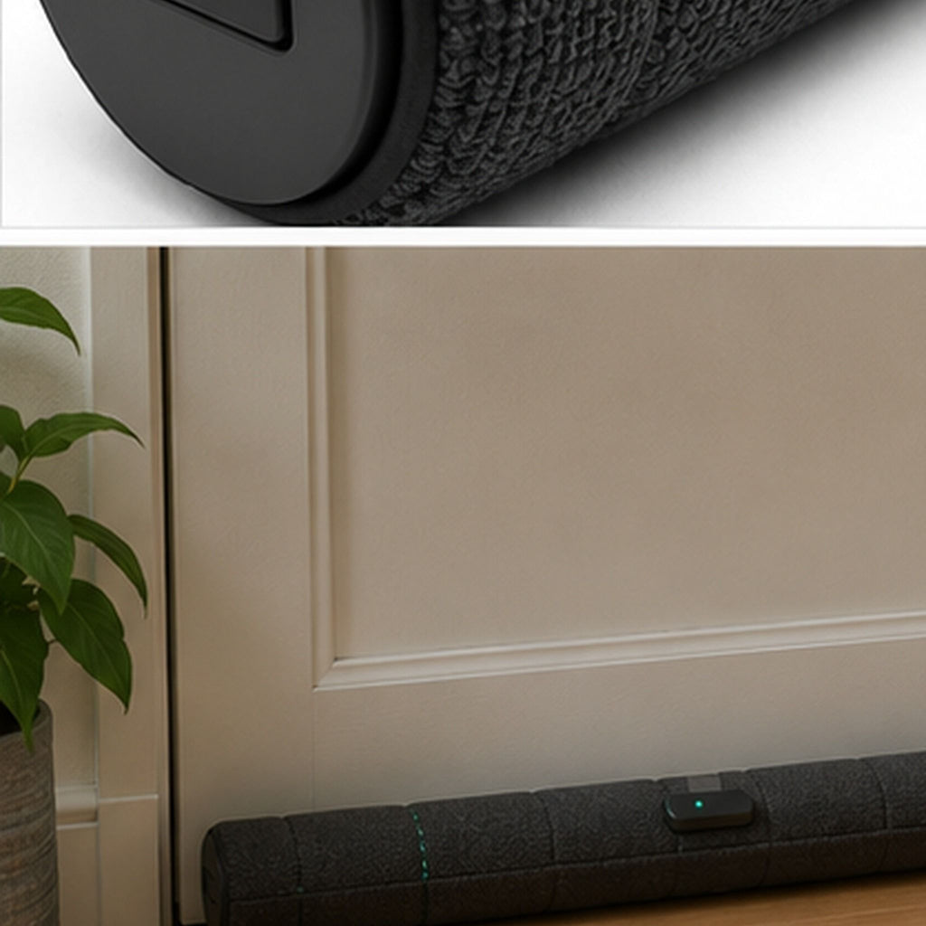 DraftShield Nova – Bas de porte isolant avec indicateur thermique