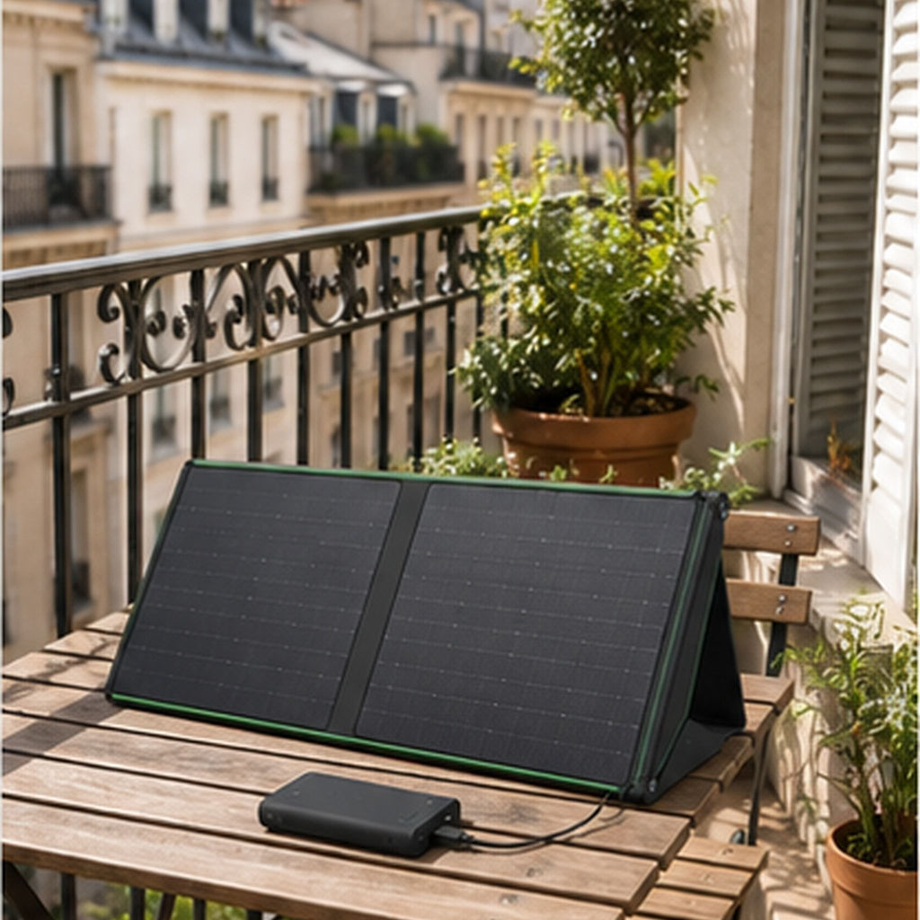 HelioFold S1 – Panneau solaire pliable nomade à support magnétique