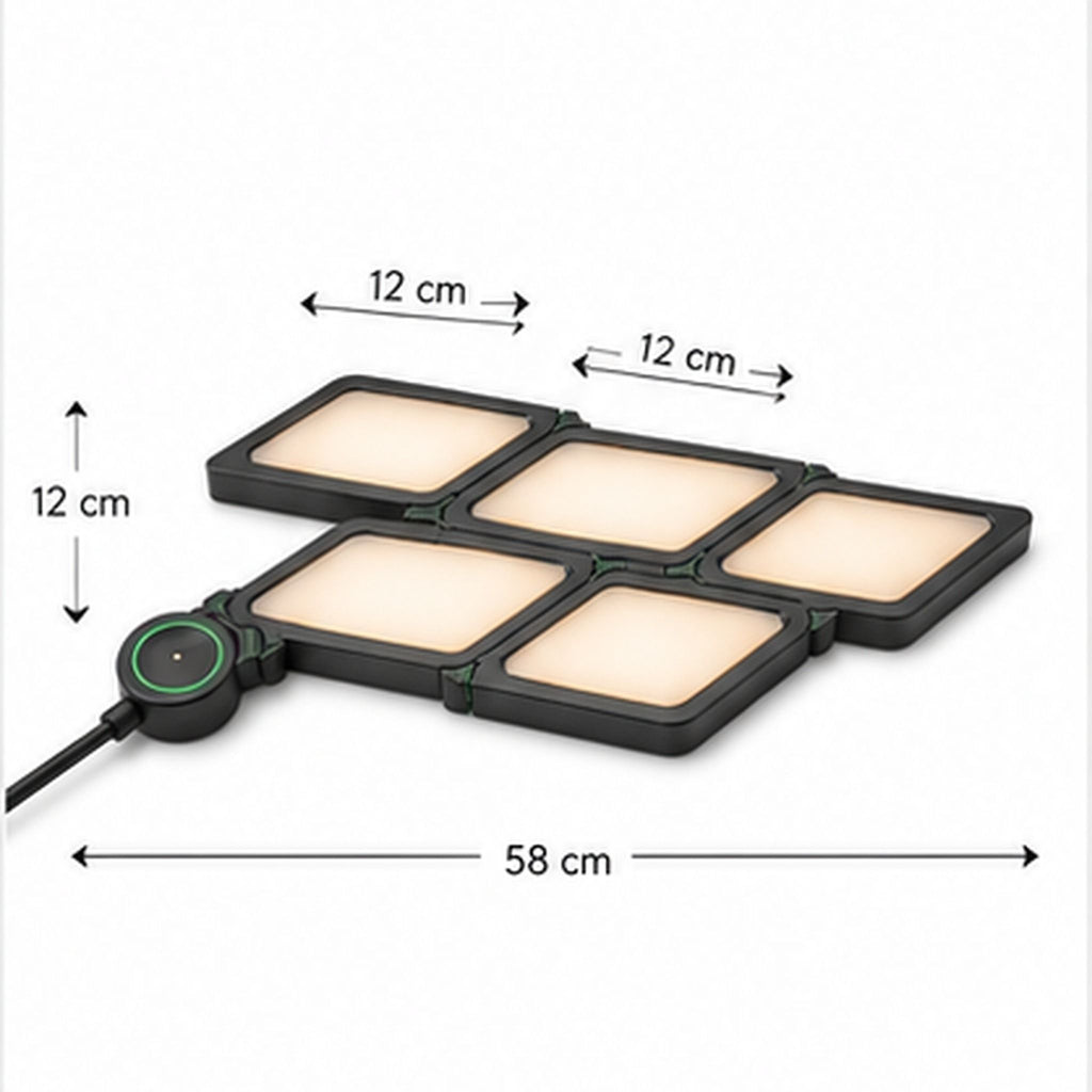 Lumina Step Grid – Éclairage LED modulaire sous meuble