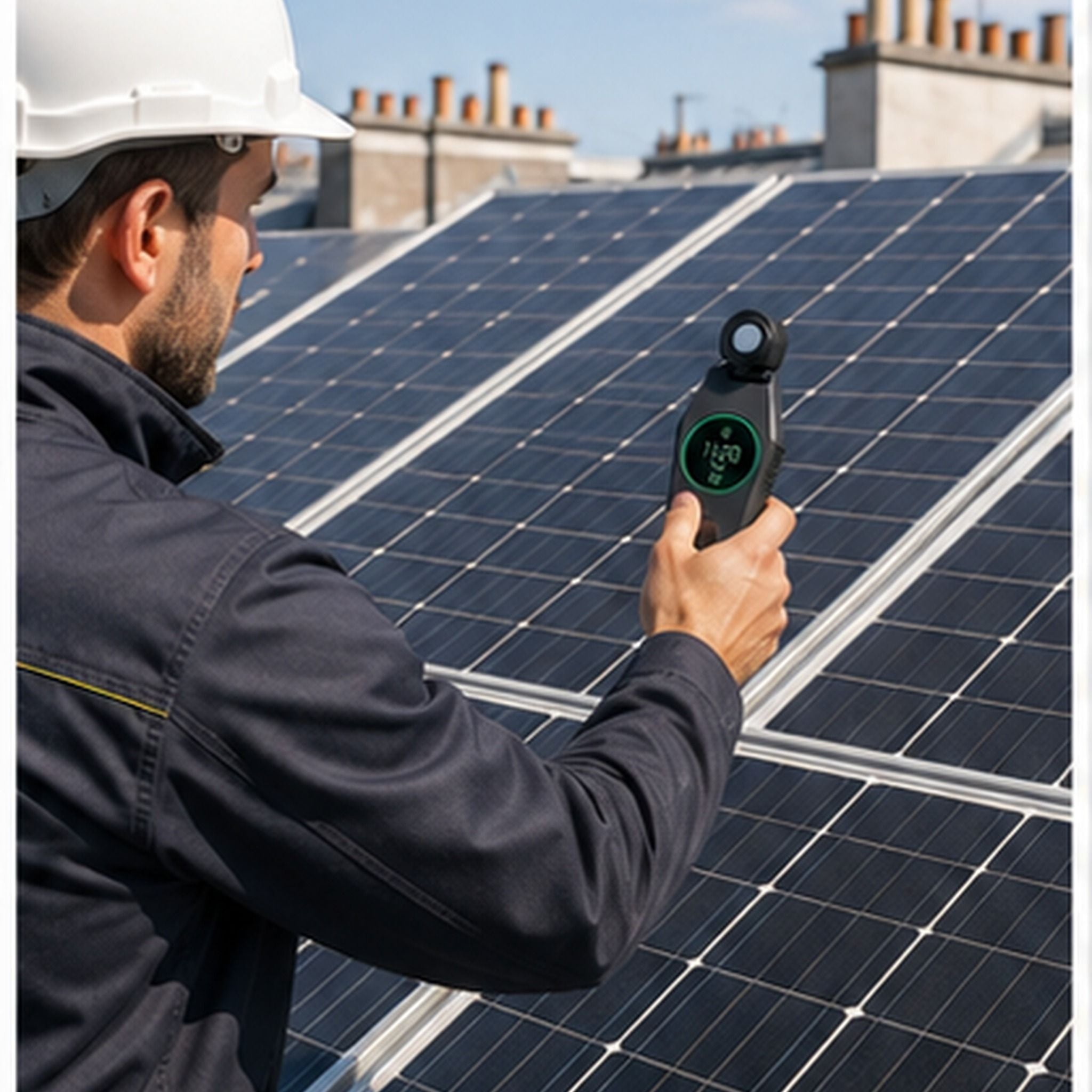 SunSense Pivot – Indicateur d’ensoleillement et d’inclinaison solaire