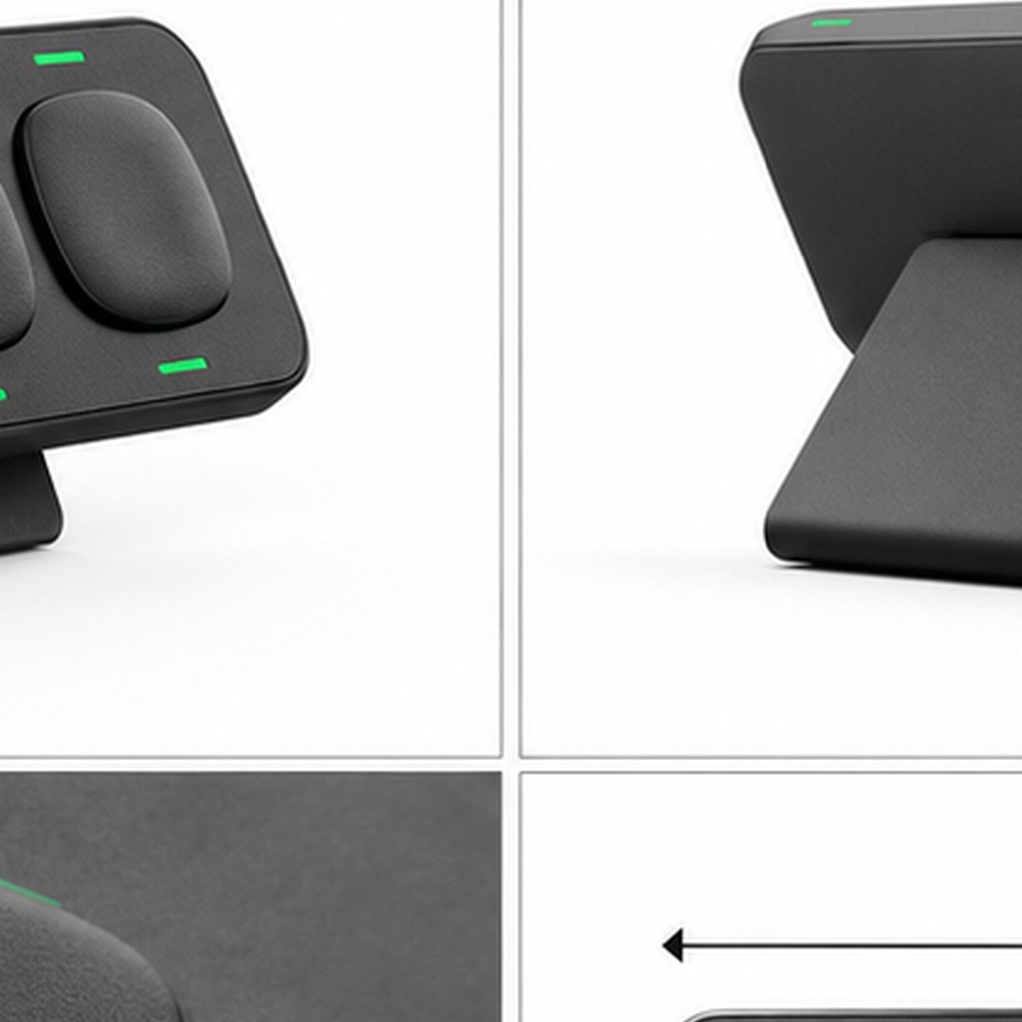 SwitchPebble 4 – Commande électrique sans fil à quatre touches