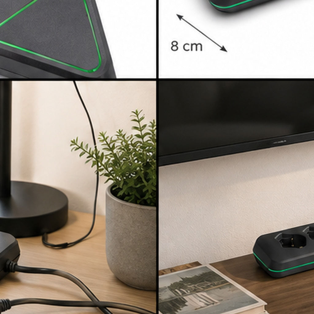 VoltNest C1 – Multiprise organisée 6 prises avec hub de câble