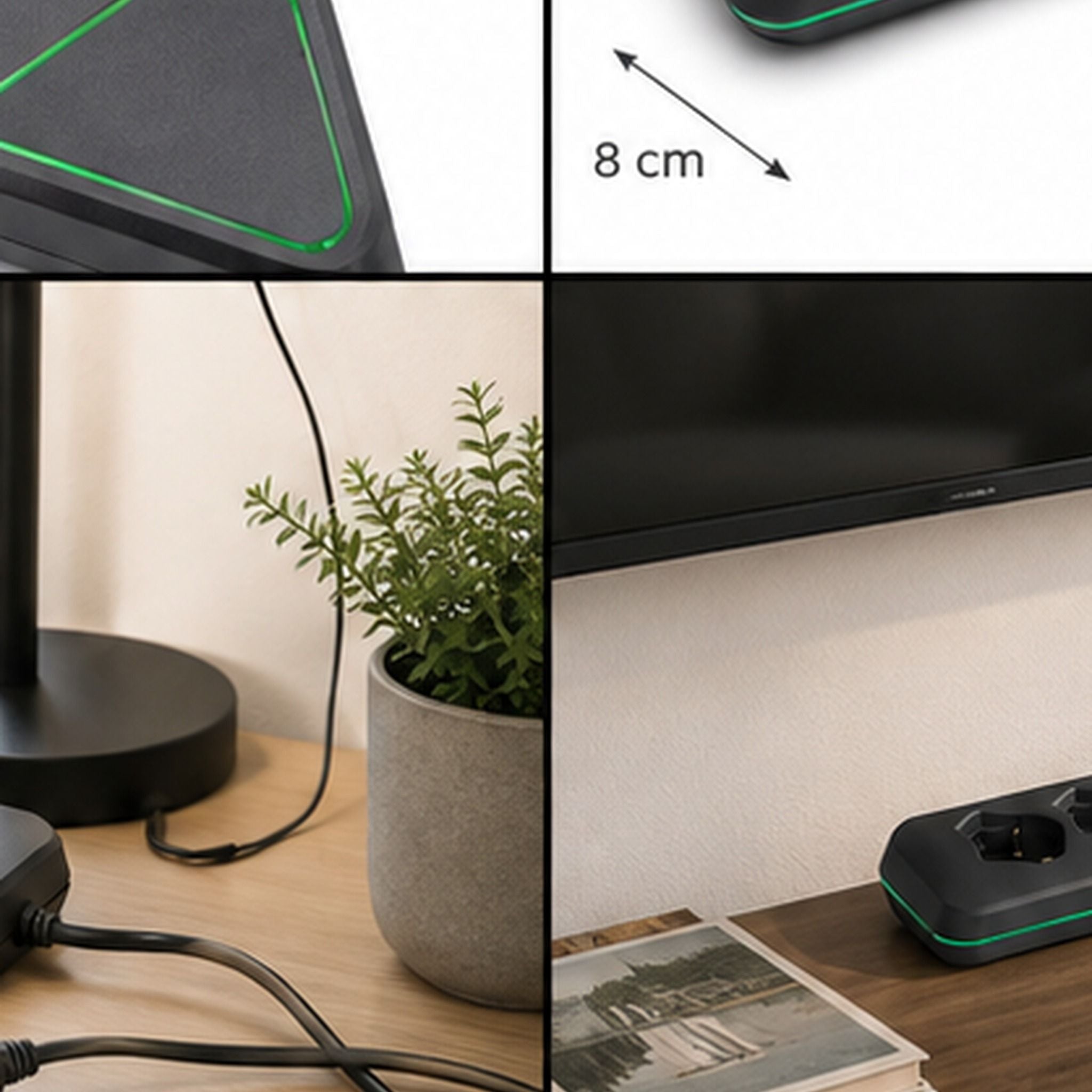 VoltNest C1 – Multiprise organisée 6 prises avec hub de câble